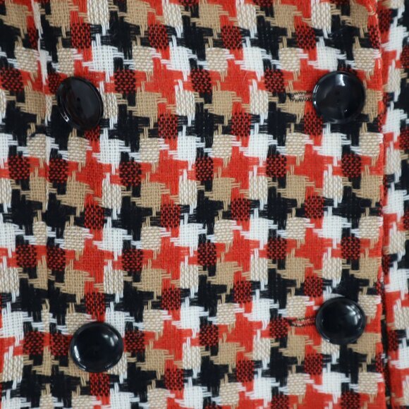 Shellys Tall Girl Tweed Jacket Women XL Multi Rich Auntie Core Retro Vintage 70s - Picture 4 of 8